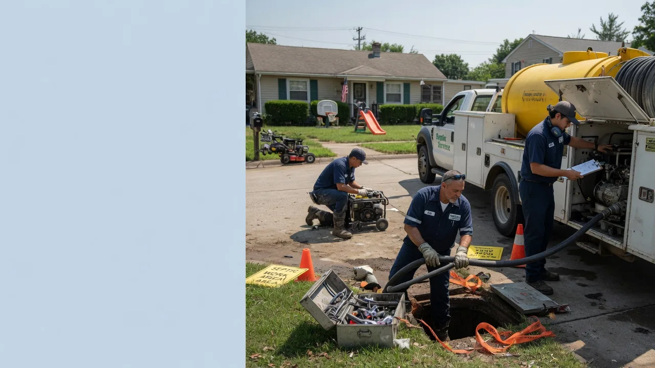 Septic Tank Pumping in Frankfort, IL near me